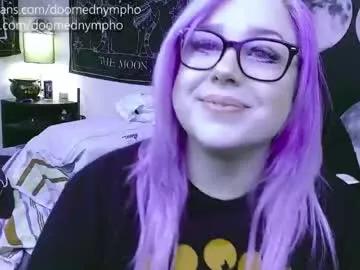 Doomednympho from Chaturbate