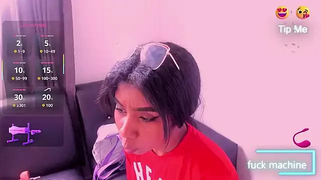 CuteEbony1 from StripChat is Freechat