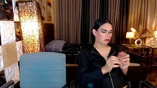 ElegantKellyUncutTS from StripChat is Freechat