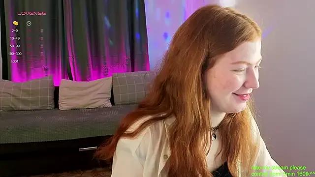 GingerCute from StripChat is Freechat