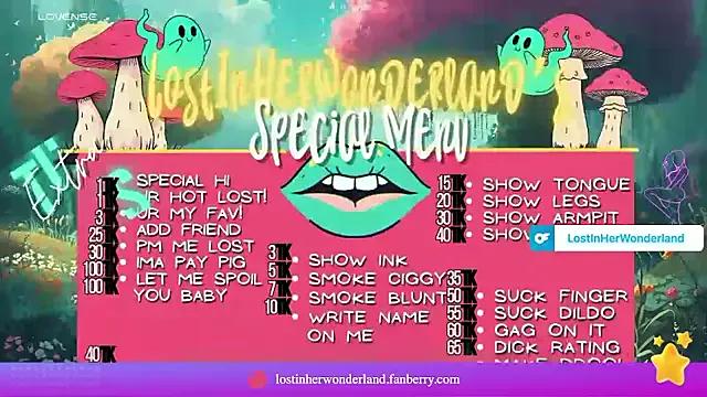 lostinherwonderland from StripChat is Freechat