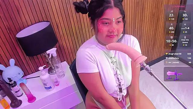 mysticlatina1 from StripChat is Freechat