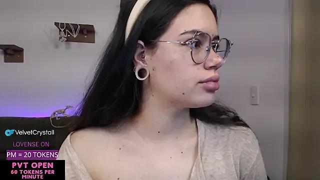 Velvetcrystall from StripChat is Freechat